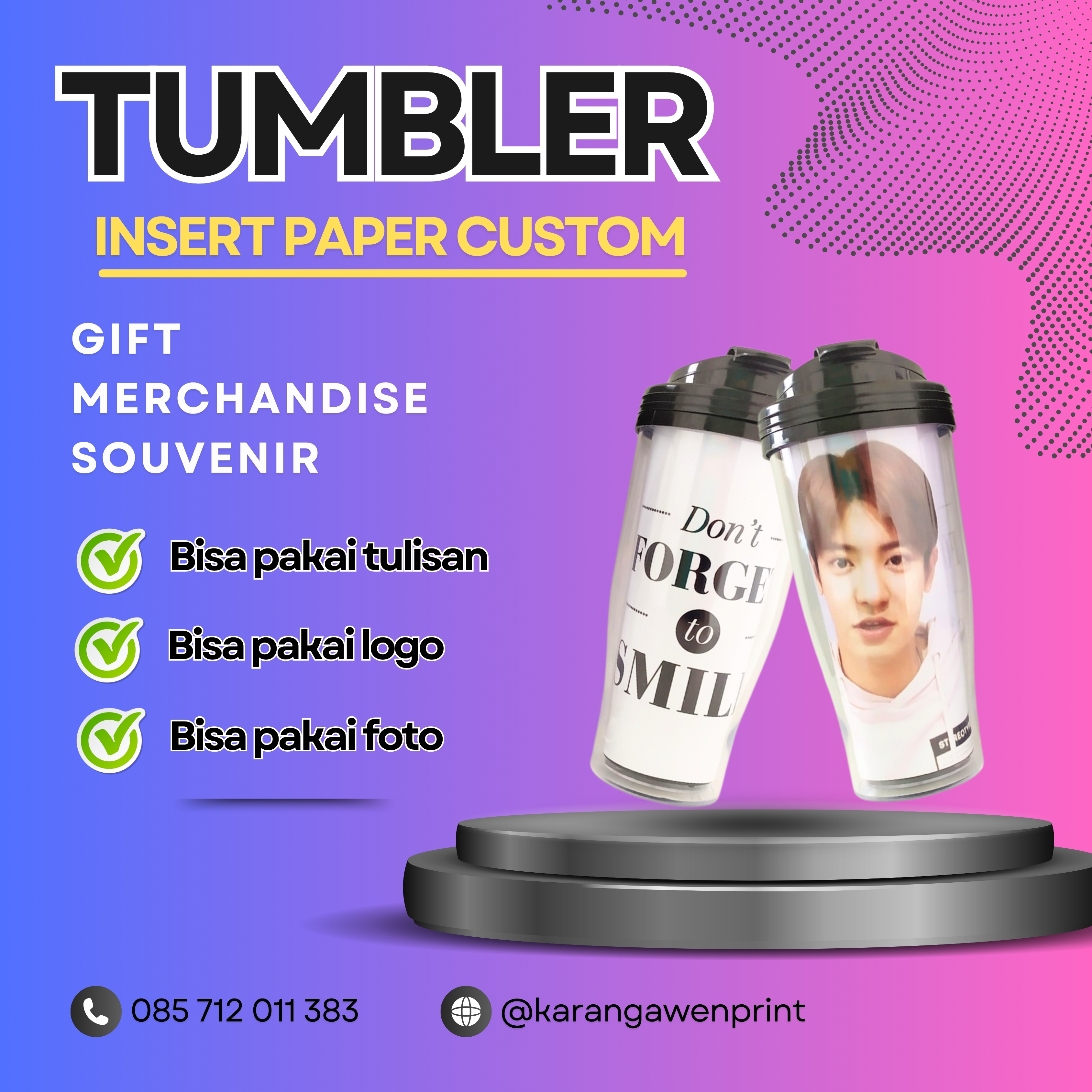 Tumbler Custom