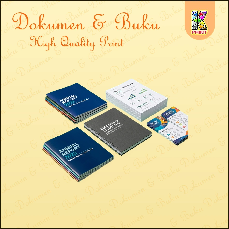 Cetak Dokumen & Buku Berkualitas Tinggi