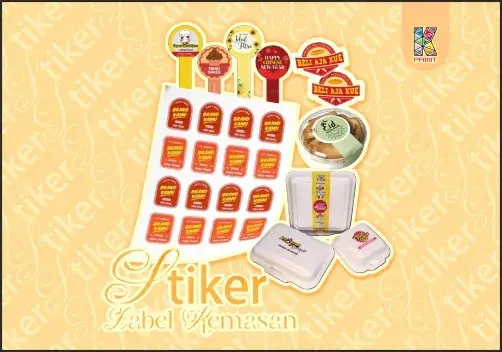 Cetak Stiker & Label Kemasan